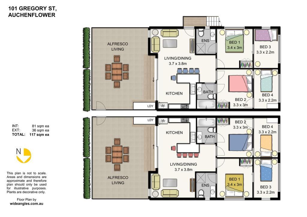 Milton Mews Townhouses & Studio Brisbane Exterior photo